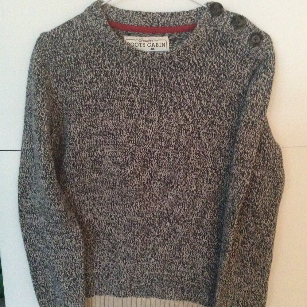 Roots Cabin Sweater Size S